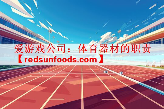 爱游戏公司：体育器材的职责