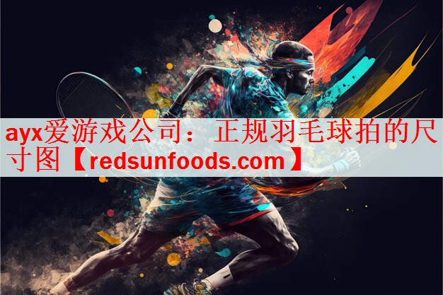 正规羽毛球拍的尺寸图